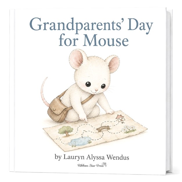 Cover of Grandparents’ Day for Mouse, a Holidays with Mouse storybook by Lauryn Alyssa Wendus