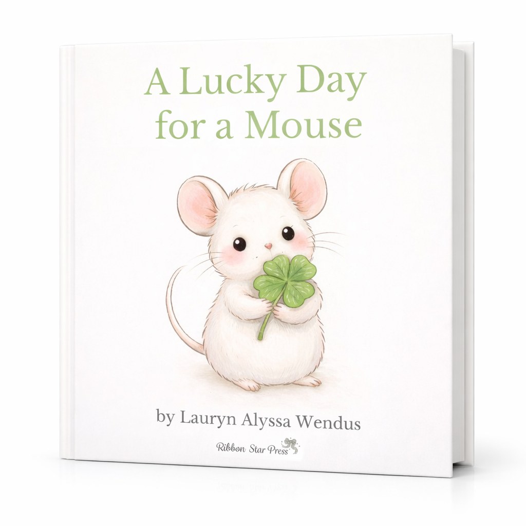 Cover of A Lucky Day for Mouse, a Holidays with Mouse storybook by Lauryn Alyssa Wendus
