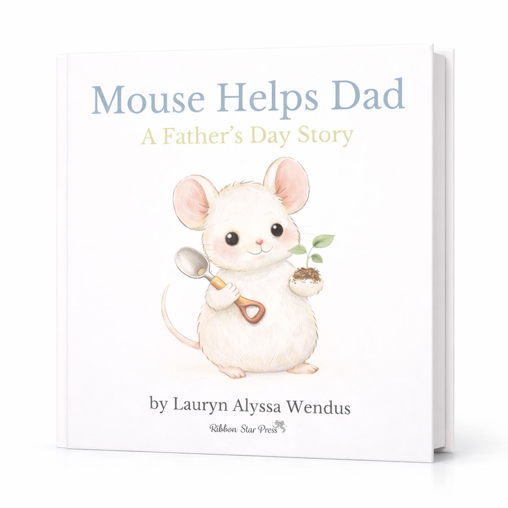 Cover of Mouse Helps Dad: A Father’s Day Story, a Holidays with Mouse storybook by Lauryn Alyssa Wendus
